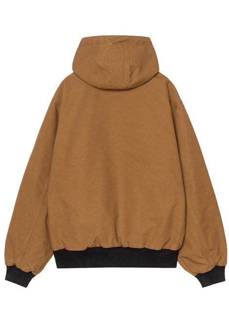 og active jacket 50th anniversary man brown and camo CARHARTT WIP | I0364123GK.02